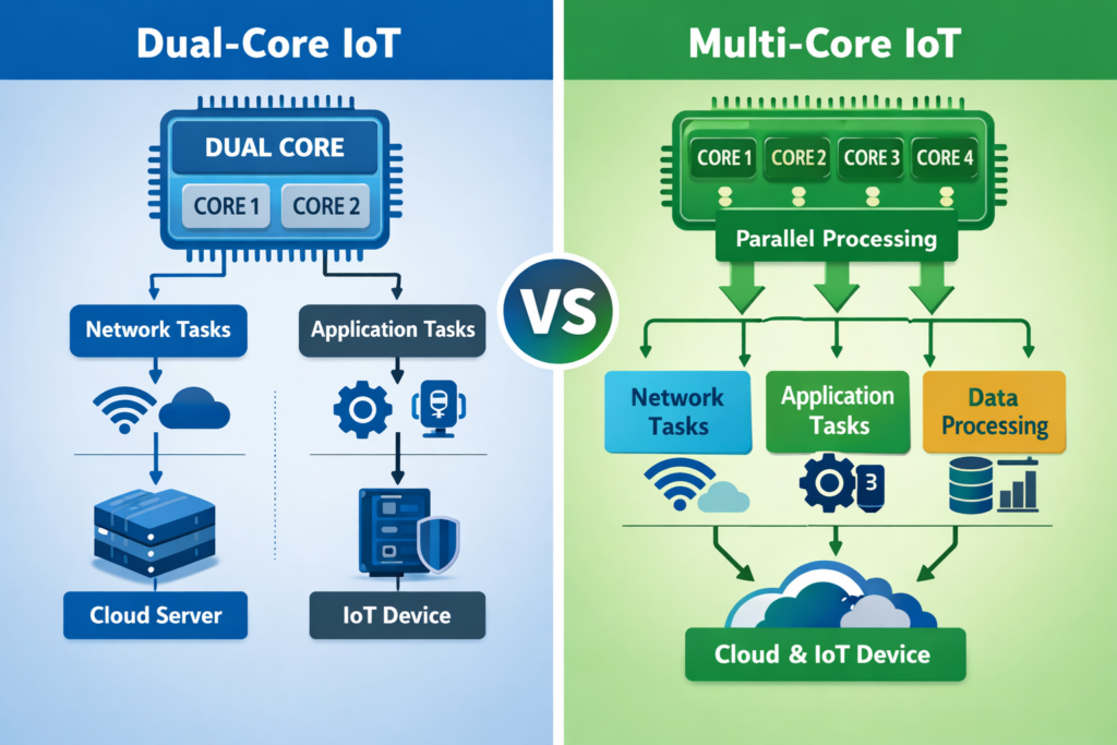 Dual-Core Multi-Core IoT SIM Connectivity explained